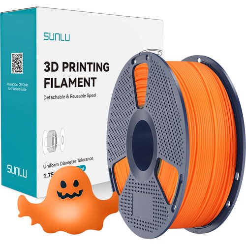 SUNLU PLA Glow In The Dark Cyber Orange - 1,75 mm / 1000 g Slike
