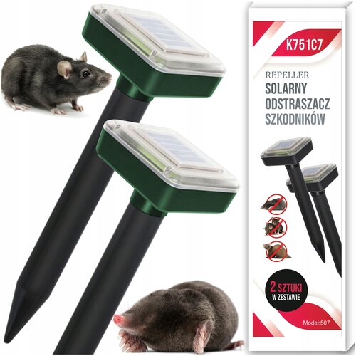  Postavite 2x solarne asove. 800mAh Voluhar Recorder mi&scaron;evi i krtica do 1000m2 Cijene