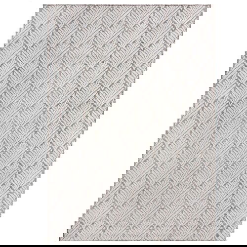 Flair Rugs Unutarnji i vanjski tepih boje slonovače 200x290 cm Elm Leaf – Cijene