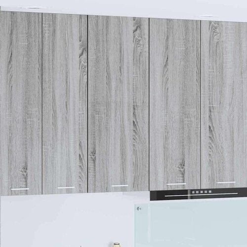 Viseći ormarić s policom Riga Siva Sonoma 40 x 31 x 100 cm Cijene