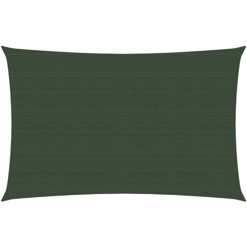 VidaXL Jedro za za&amp;scaron;titu od sunca 160 g/m&amp;sup2; tamnozeleno 2 x 4 m HDPE Slike