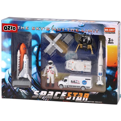 Ozzo Diecast Spacestar, igračka, set svemirskih vozila Cene