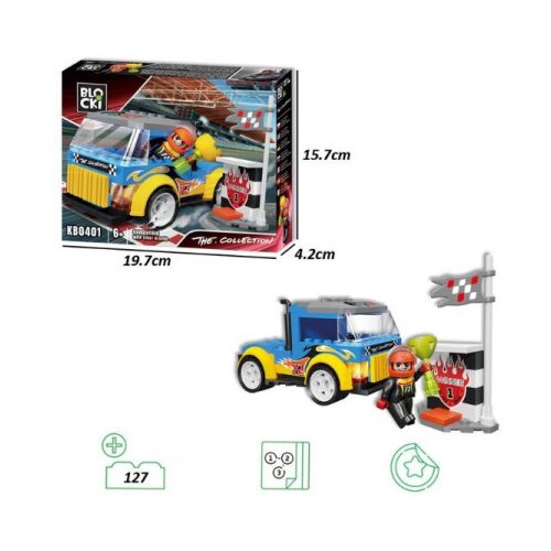 Kocke blocki grand tour sa peharom 127pcs ( 76/0401 ) Slike