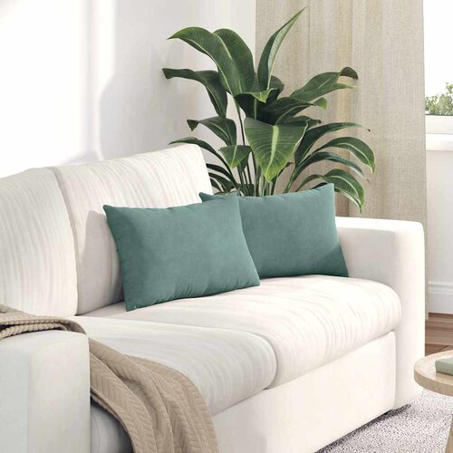  Jastučići za sofu 2 pcs Morska zelena 50 x 30 cm Cene