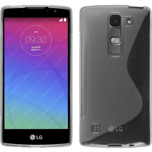  Gumijasti / gel etui S-Line za LG Spirit - prozorni Slike