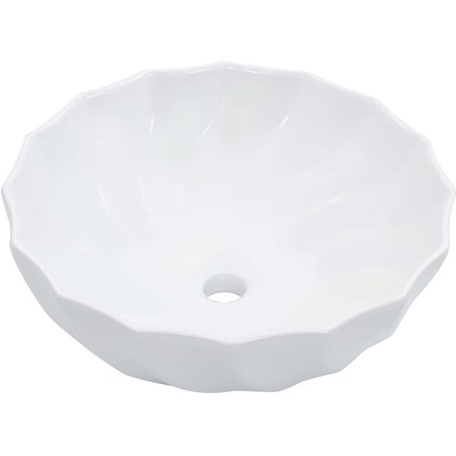 Maison Chic Umivalnik - Kopalna umivalnik - Lavabo 46x17 cm keramičen bel, (21703859) Cene