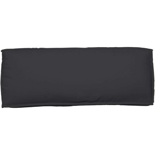 vidaXL Zunanja blazina Črna Poliester 120 x 12 x 40 cm Vodoodporna Cene