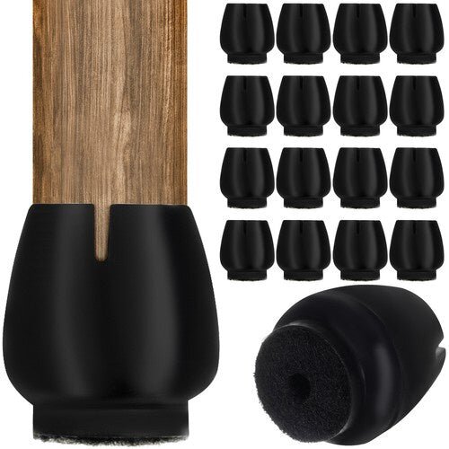  Silikonske za&amp;scaron;tite za noge stolice s filcom, set od 16 komada (12-16 mm) Slike