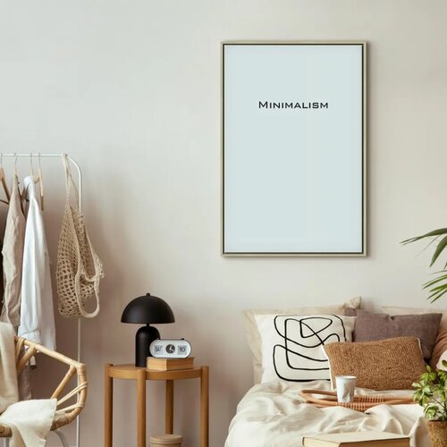  Slika - Minimalism (1 Part) Vertical 80x120 U prirodnom drvenom okviru Cene