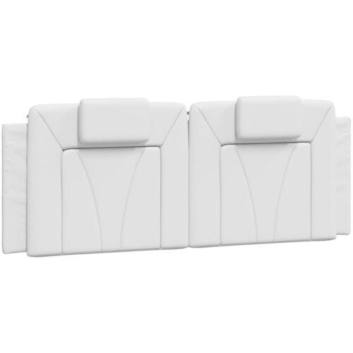 vidaXL Vzglavna stranica bela 152 cm umetno usnje, (21166034) Cene
