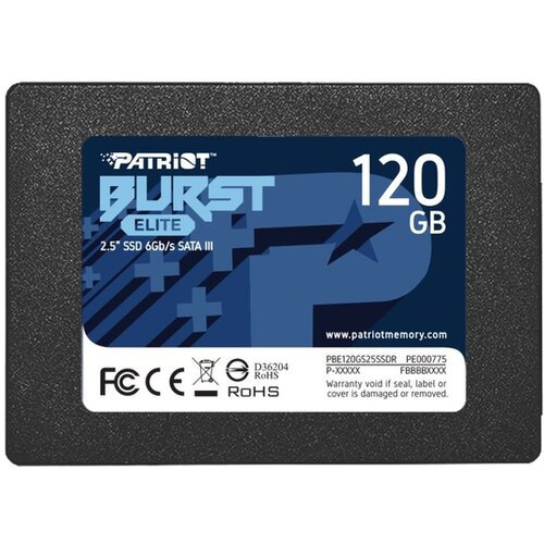 Patriot SSD Burst Elite 2,5 120GB SATA3 450/320MB/s PBE120GS25SSDR ssd hard disk Cene