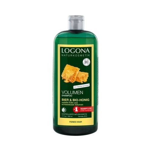 Logona &amp;scaron;ampon za volumen sa pivom i medom - 500 ml Slike