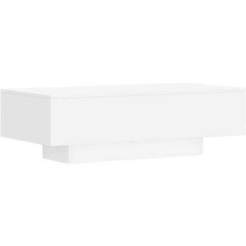 VidaXL Stolić za kavu bijeli 100 x 49 5 x 31 cm od konstruiranog drva Slike