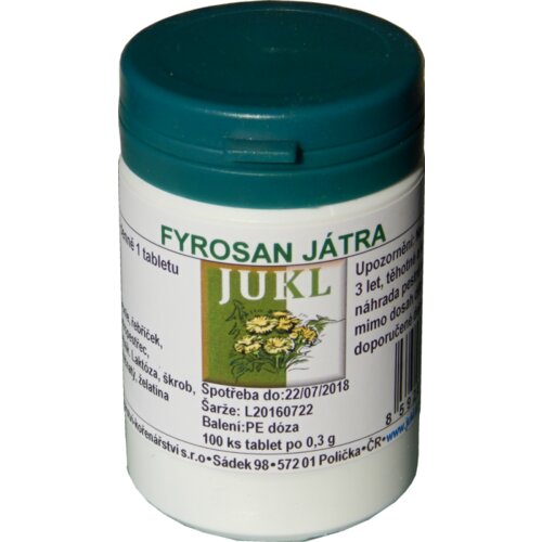 JUKL tablete Fyrosan Jetra Cene