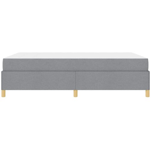  Krevetna konstrukcija Svijetlo siva 140 x 200 cm tkanina Slike