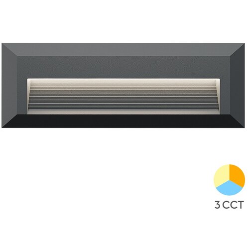 Braytron zidna rasvjeta led 3W 180lm 3CCT 3000K/4000K/6500K IP65 antracit vekta-b Cene