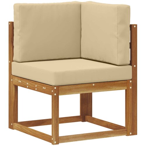  Set vanjskih sofa 9 kom. Prirodna i bež Smeđa 304 x 190,5 x 73 cm Slike
