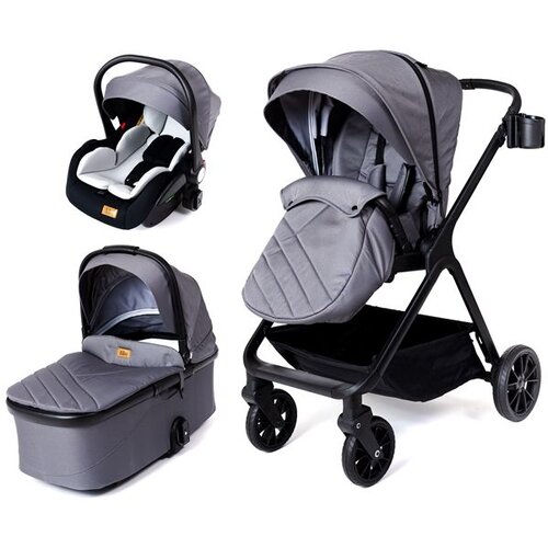 Bbo KOLICA ZA BEBE 3u1 (A5) MAMAMIA - GREY Cene