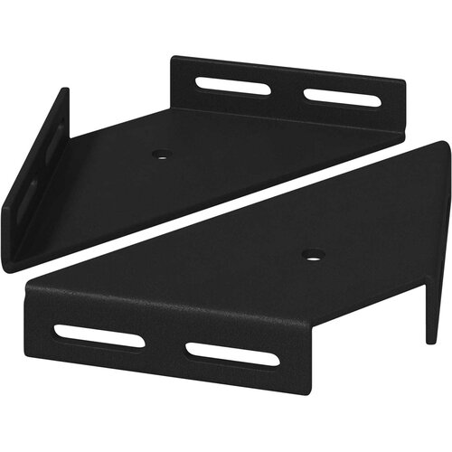  Kutni nosač 2 pcs Crna 138,5 x 50,5 x 16 mm Željezo Slike