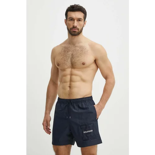 Tommy Hilfiger Kratke hlače za kupanje boja: tamno plava, UM0UM03212