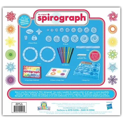 Spirograph set spirografov z markerji