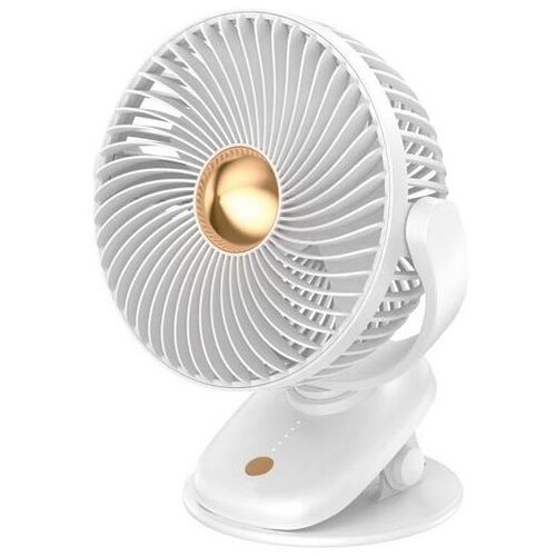  Punjivi stoni ventilator sa stezaljkom 5W/5V 1200 mAh, beo Cene