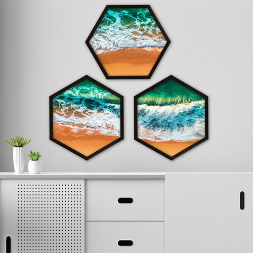 Wallity Uokvirena slika 6GEN1322005649, 35x35 cm, 3 dijela Cijene