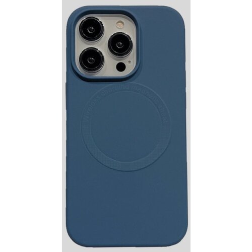  futrola leather case silikon magsafe za iphone 13 pro max (6.7) teget Slike
