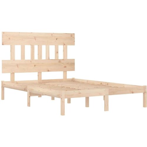  Okvir za krevet od masivnog drva 140 x 200 cm Slike