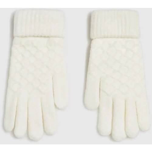Marisse Women's Gloves Z-Re-4502 Off White Cene