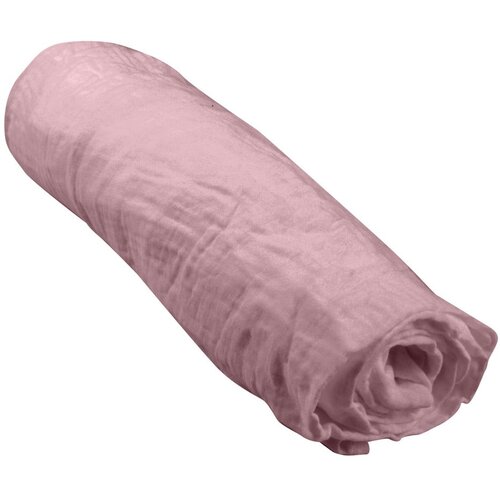 B&amp;eacute;b&amp;eacute; Douceur Dječja plahta s gumom za dječji krevetić od muslina 60x120 cm &amp;ndash; Slike