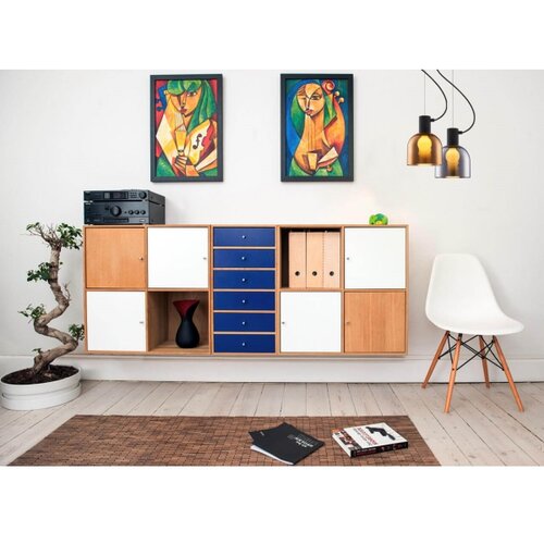  Klausen 111049 - Visilica na sajli FIRE 1xE27/9W/230V siva/crna Slike