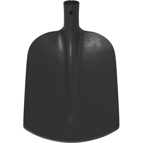  Glava lopate Crna 34,5 x 24 cm Čelik s prahom premazan Slike