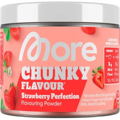 More Nutrition Chunky Flavour vegan - Strawberry Perfection Slike