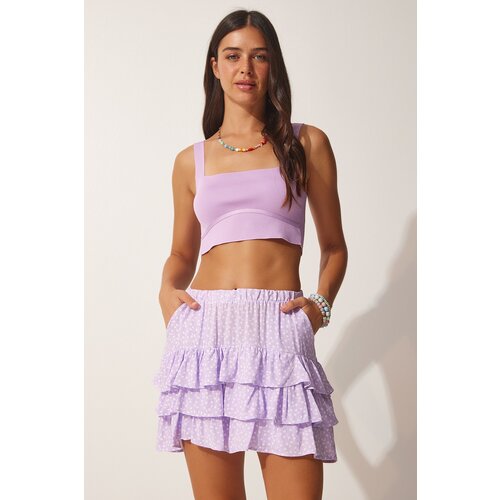 Happiness İstanbul Skirt - Purple - Mini Slike
