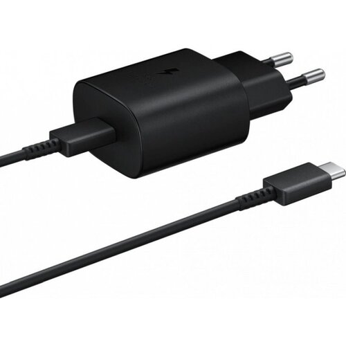 Samsung hi&amp;scaron;ni polnilec ep-ta800xbe super fast charge (type c) in podatkovni kabel ep-da905bbe (type c - type c) - črn Slike