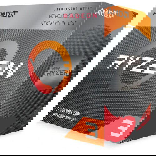 AMD Ryzen 3 3200G AM4 BOX4 CPU cores,4 threads,3.6GHz,4MB L3,65W,Radeon Vega 8 Cijene