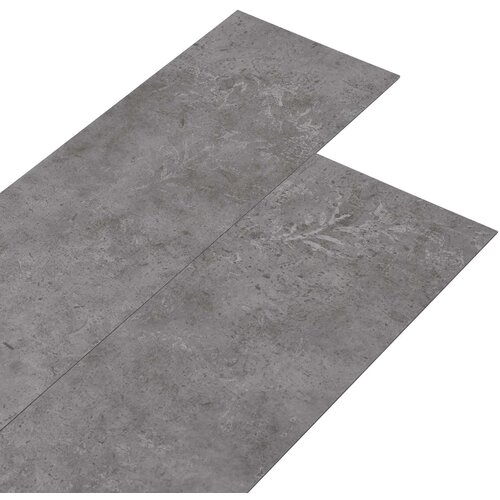 Samoljepljive PVC podne daske Betonska siva 30,5 x 61 cm Slike