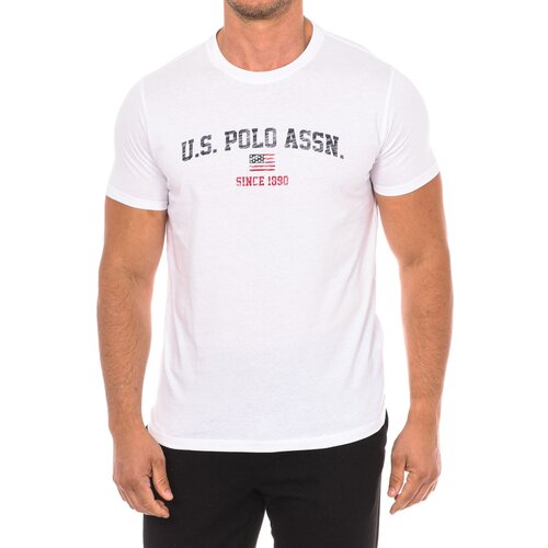 U.S. Polo Assn. Majice s kratkimi rokavi 66893-100 Bela Cene