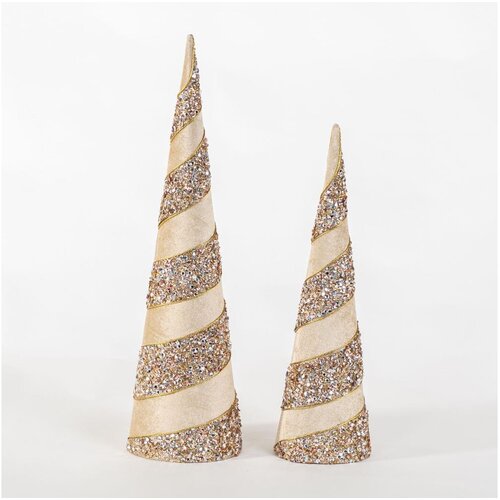  SET 2x Božićna dekoracija 40/50 cm jelka Cene