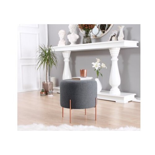 Balcab Home Copper 47 - Dark Grey Dark Grey Pouffe Slike