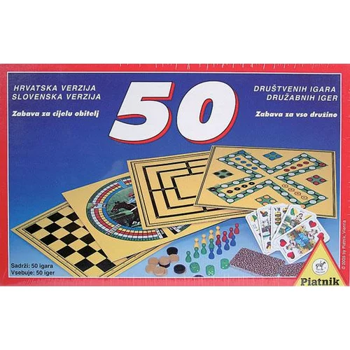 Piatnik 50 games SLO / HR 768095