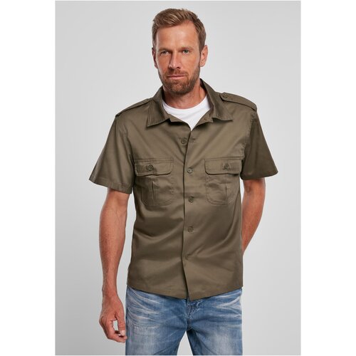 Brandit Olive US Short Sleeve Shirt Slike