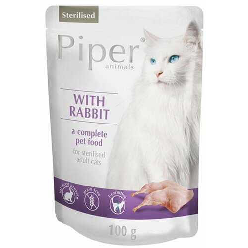 Piper animals sos za sterilisane mace sa zečetinom 100g Cene