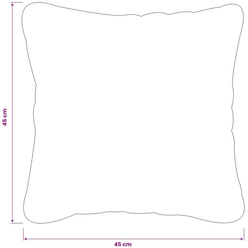  Presvlaka za jastuk 12 pcs HEERLEN Dizajn lista 45 x 45 cm Slike