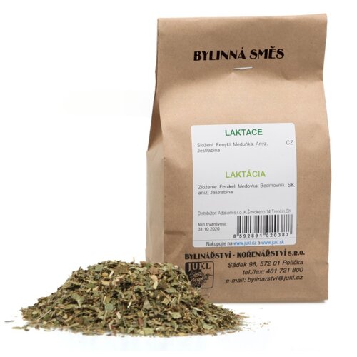 JUKL Biljni čaj Laktacija 100 g Slike