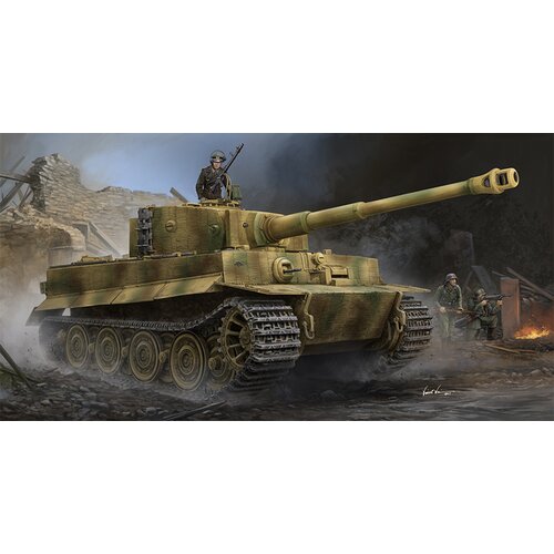 Trumpeter Tiger I (Late Production) w/Zimmerit (Pz.Kpfw.VI Ausf.E Sd.Kfz.181), (21313230) Cene