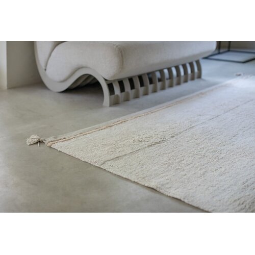 Lorena Canals Krem periv/ručno rađen pamučan tepih 140x200 cm Bloom Natural &amp;ndash; Slike