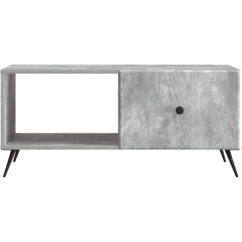  Kava Stol Betonska siva 90 x 50 x 40 cm Konstruirano drvo Slike