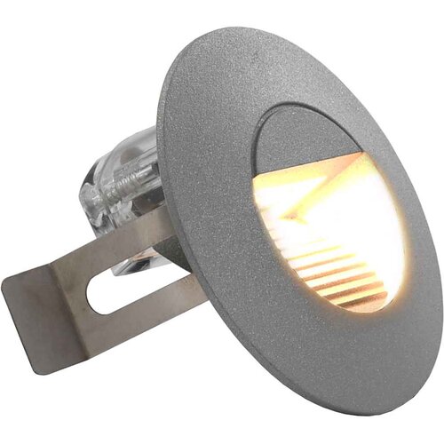  Vanjske LED zidne svjetiljke 6 kom 2 W srebrne okrugle Slike